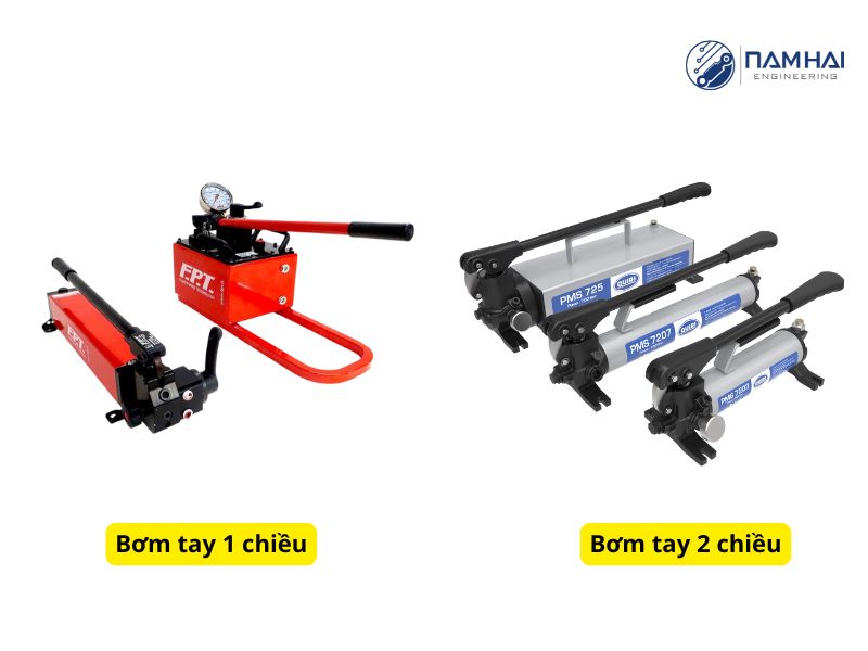 Bơm tay 1 chiều và 2 chiều